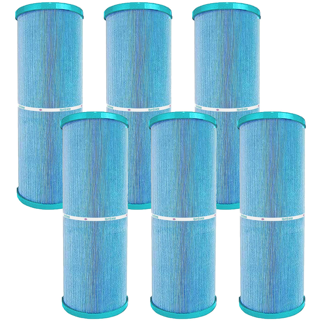 Hurricane 6 Pack HF4401-02M Elite Aseptic Pool Spa Filter Cartridge Replacement