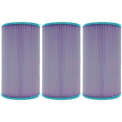 Hurricane 3 Pack HF6430-01P Platinum Purple Spa Filter Cartridge Replacement