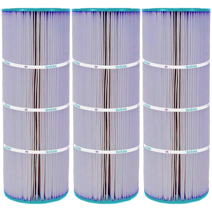 Hurricane 3 Pack HF7656-01P Platinum Purple Pool Filter Cartridge Replacement