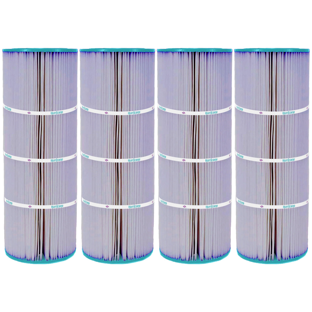 Hurricane 4 Pack HF7656-01P Platinum Purple Pool Filter Cartridge Replacement