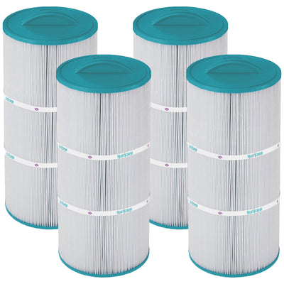 Hurricane 4 Pack HF7375-01 Advanced Pool and Spa Filter Cartridge Replacement