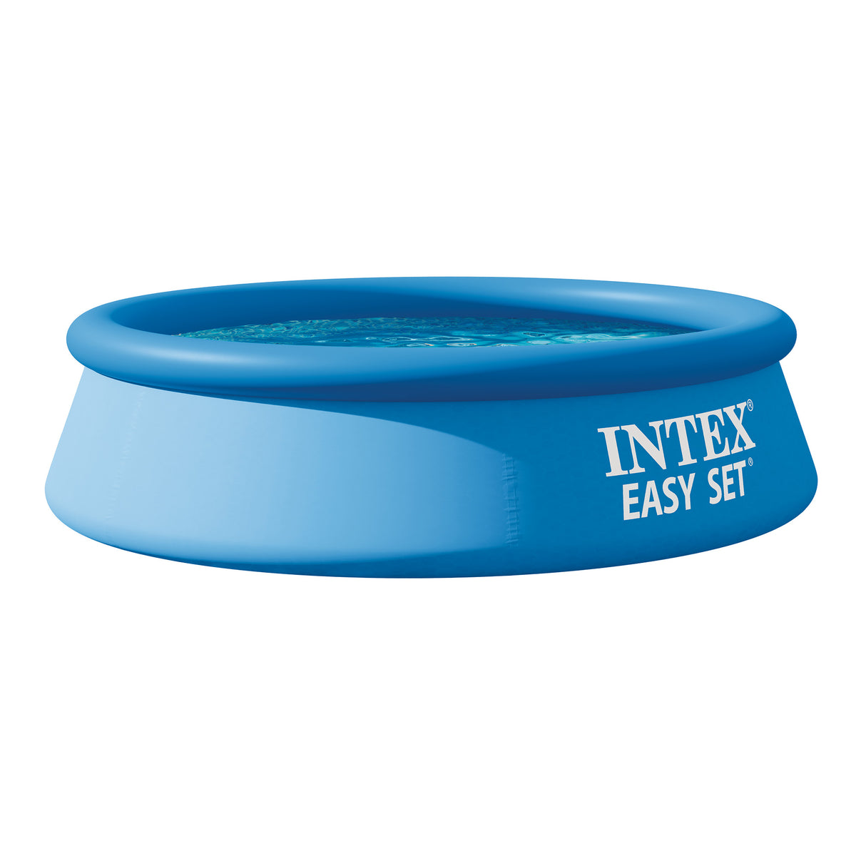 Intex 28106EH 8 X 24 Inch Easy Set Inflatable Family Pool, Blue (Open Box) - VMInnovations