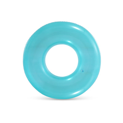 Intex 59260EP Colorful Transparent Inflatable Swimming Pool Beach Tube Raft