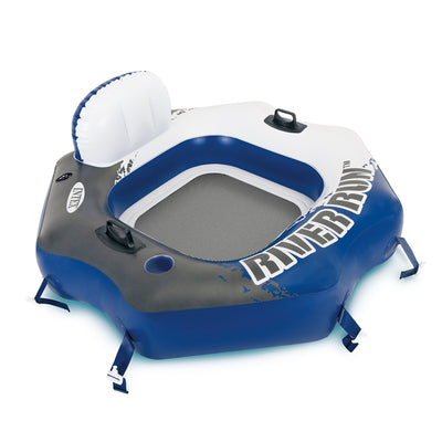 Intex River Run Connect Lounge Inflatable Floating Water Tube (Used)