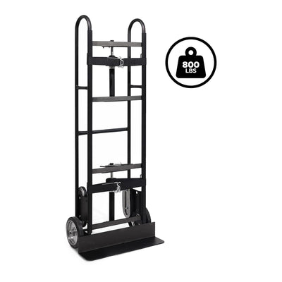 Olympia Tools 800 Lb Appliance Hand Truck with Auto-Recoil Straps, Heavy Duty