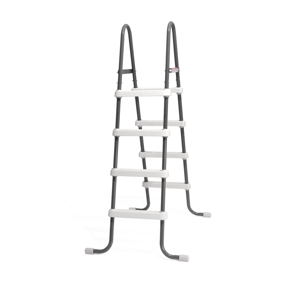Intex Steel Frame Above Ground Swimming Pool Ladder for 48 Inch High Wall Pools
