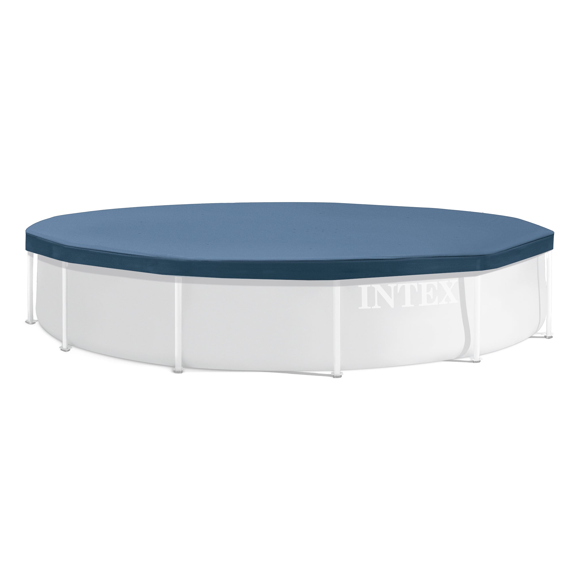 Intex 28031E 12 Foot Round Above Ground Swimming Pool Cover, (Pool Cover Only)