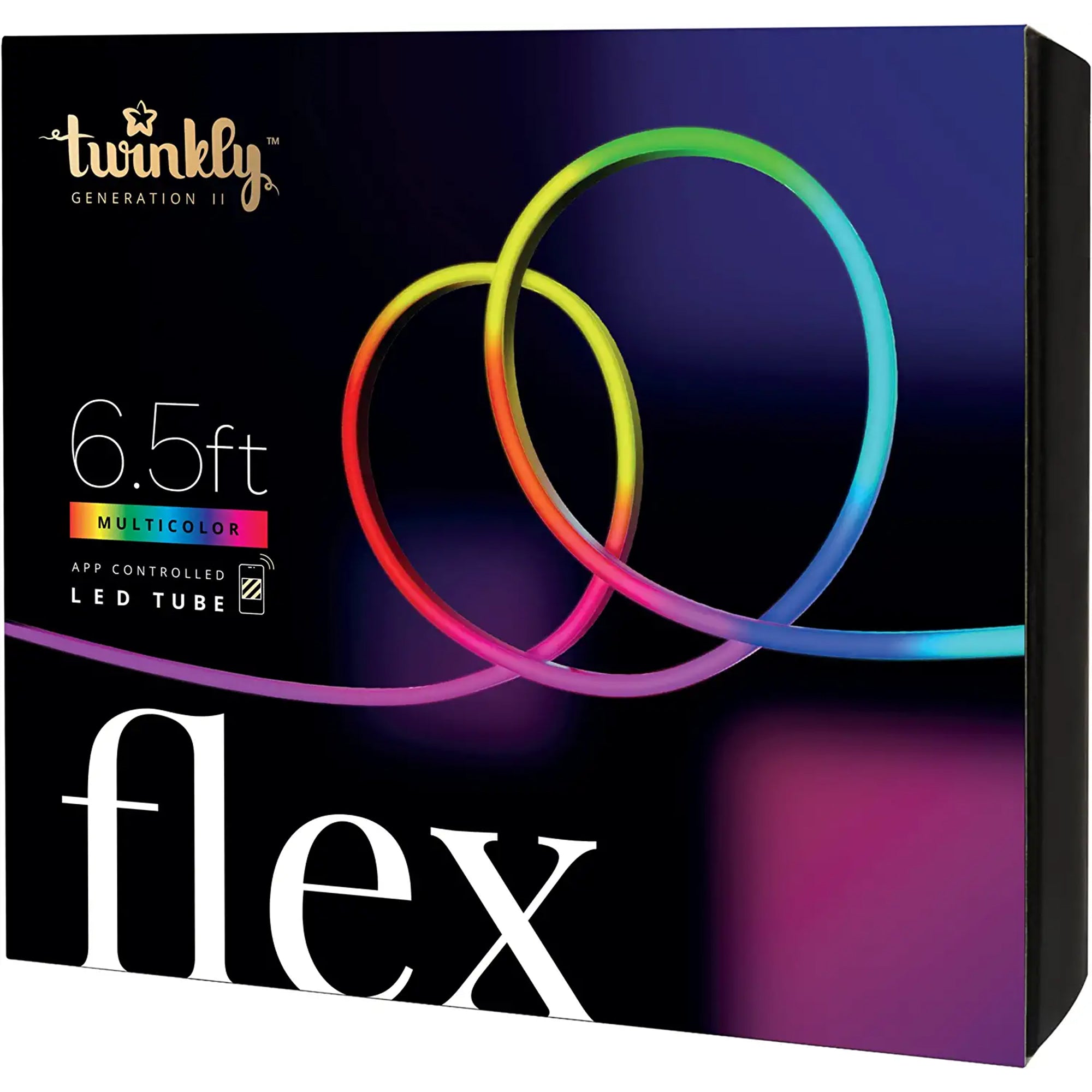 Twinkly Flex App-Controlled Flexible Light Tube RGB (16 Mil Colors) 6.5' (Used) - VMInnovations