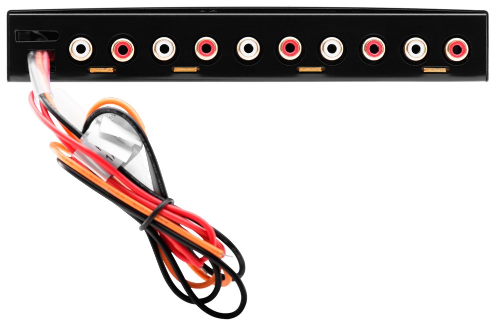 Boss AVA-1210 7-Band Car Stereo Equalizer Preamp Amplifier Audio EQ (4 Pack)