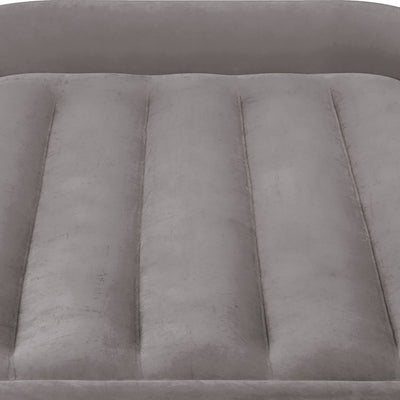 Intex Dura Beam Deluxe Pillow Rest Raised Airbed w/ Built in Pump, Twin (4 Pack) - VMInnovations