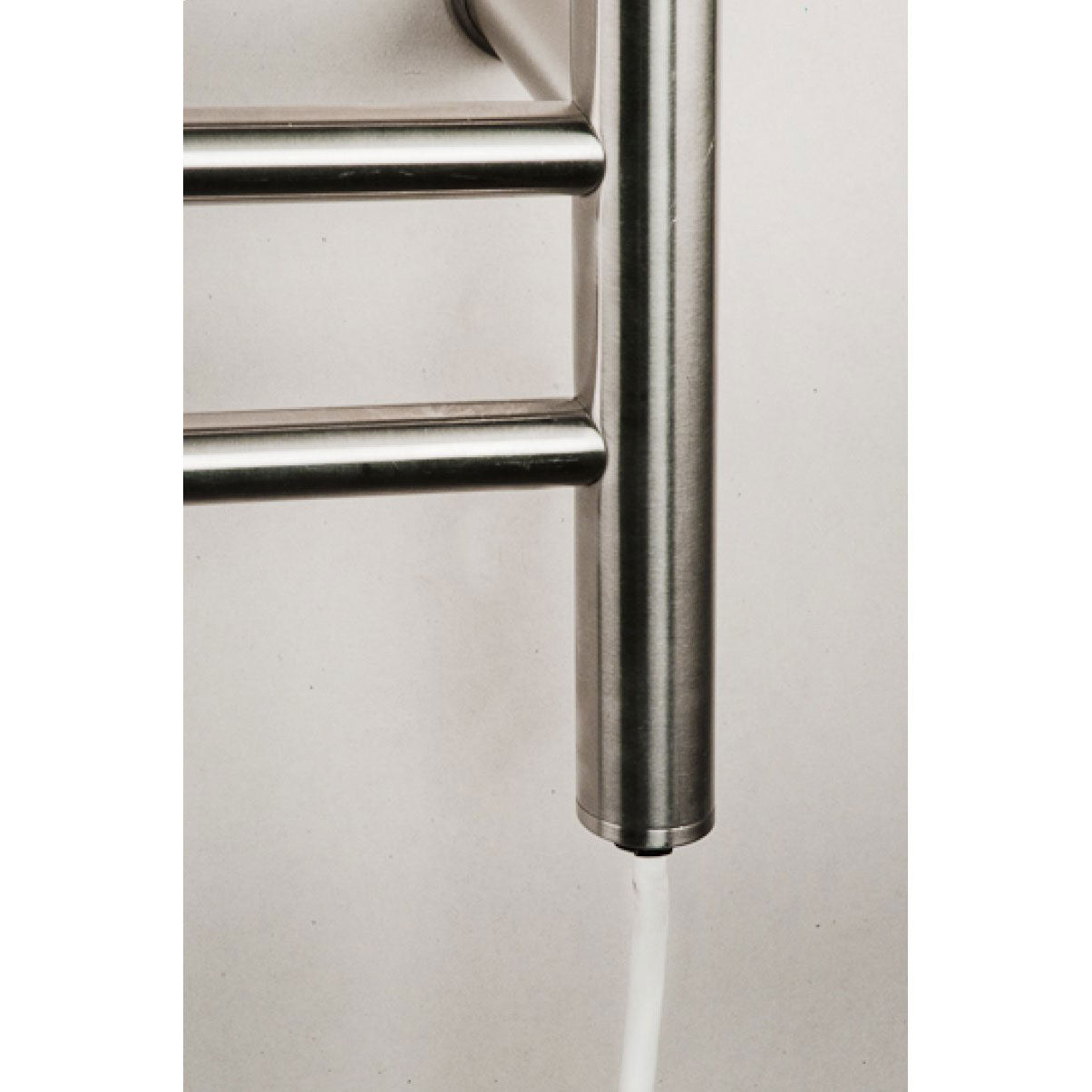 Amba Radiant 10 Bar Straight Heated Towel Warmer, Brushed Finish (Open Box)
