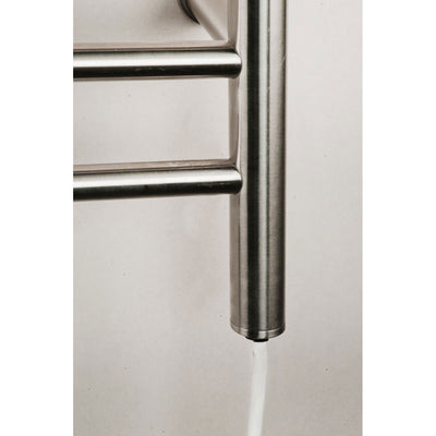 Amba Radiant 10 Bar Straight Heated Towel Warmer, Brushed Finish (Open Box)