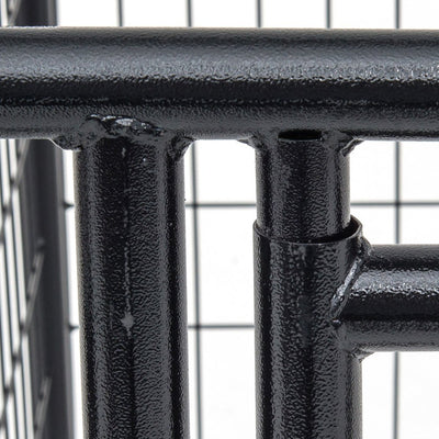 Lucky Dog Uptown Covered Dog Kennel with Lucky Dog Wire Dog Fence Pet Kennel - VMInnovations