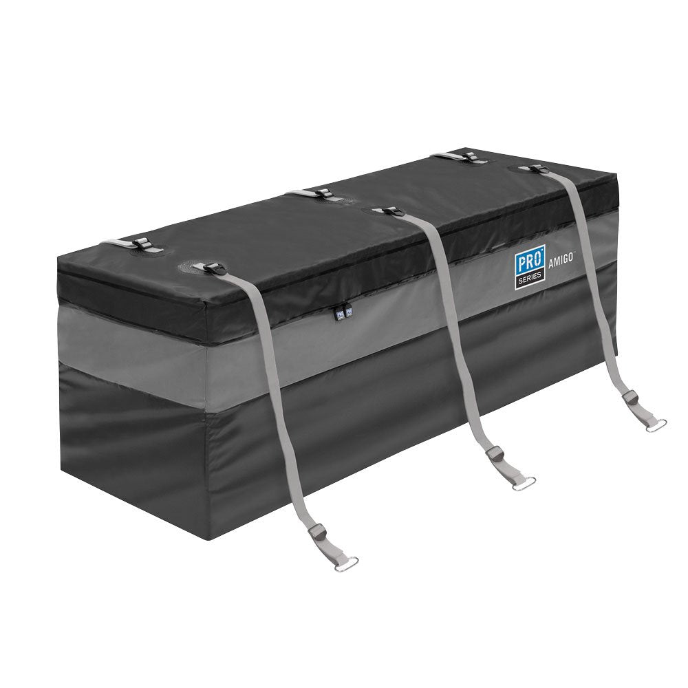Pro Series Cargo Carrier Basket - 2 In. Hitch, Explore Rainproof Bag & Light Kit - VMInnovations