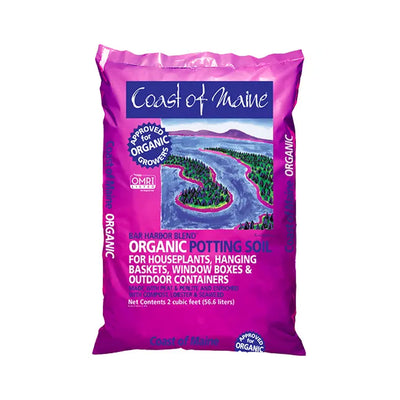 Coast of Maine Bar Harbor Blend Organic Potting Soil, 2 Cubic Feet (4 Pack) - VMInnovations