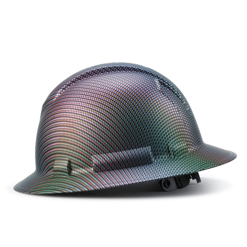 AcerPal Full Brim Customized Construction Carbon Fiber Hard Hat (Open Box)