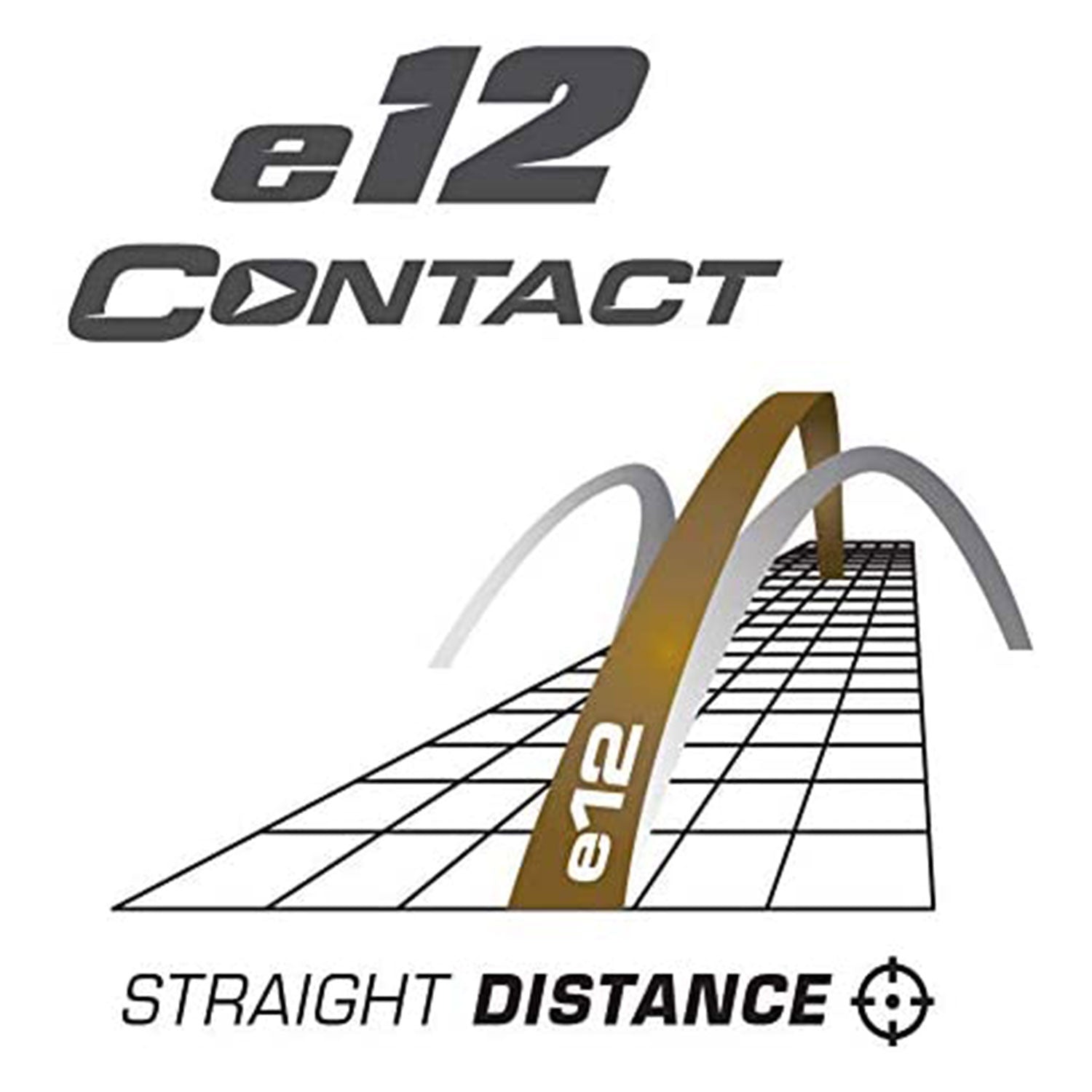 Bridgestone e12 CONTACT Series Golf Balls with Force Dimples, White, 12 Pack