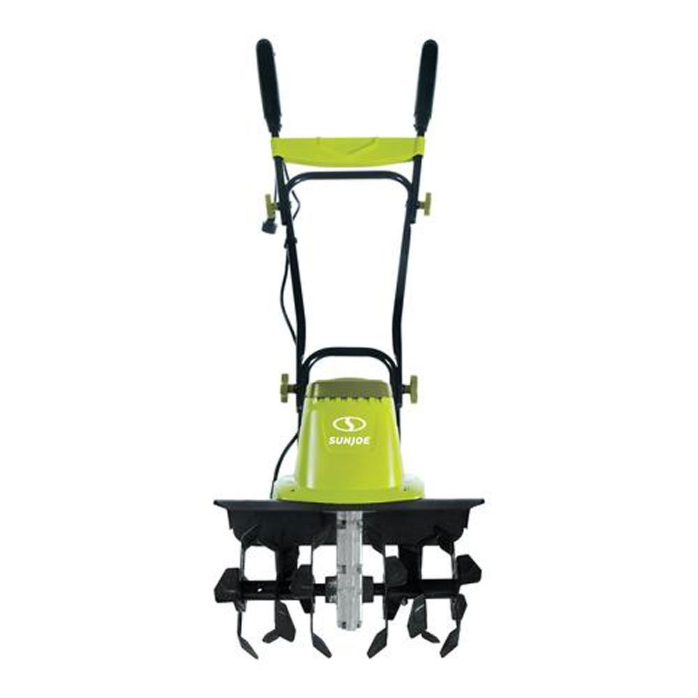Sun Joe 16" 13.5 Amp Electric Garden Tiller Cultivator & Angle Tines, SUJ-TJ604E