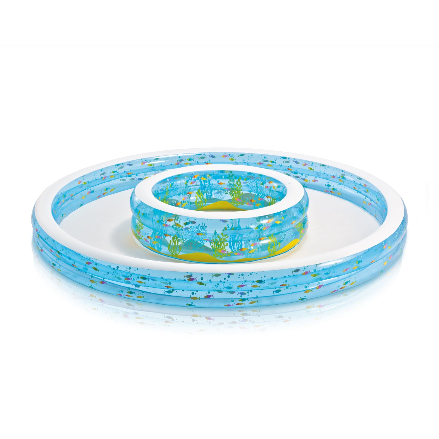Intex Wishing Well Inflatable Swim Center Fun Baby Swimming Pool (Used)