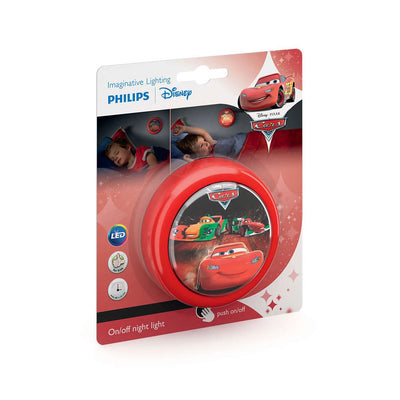 Philips Pixar Cars McQueen Battery Powered Push Touch Night Light (4 Pack)