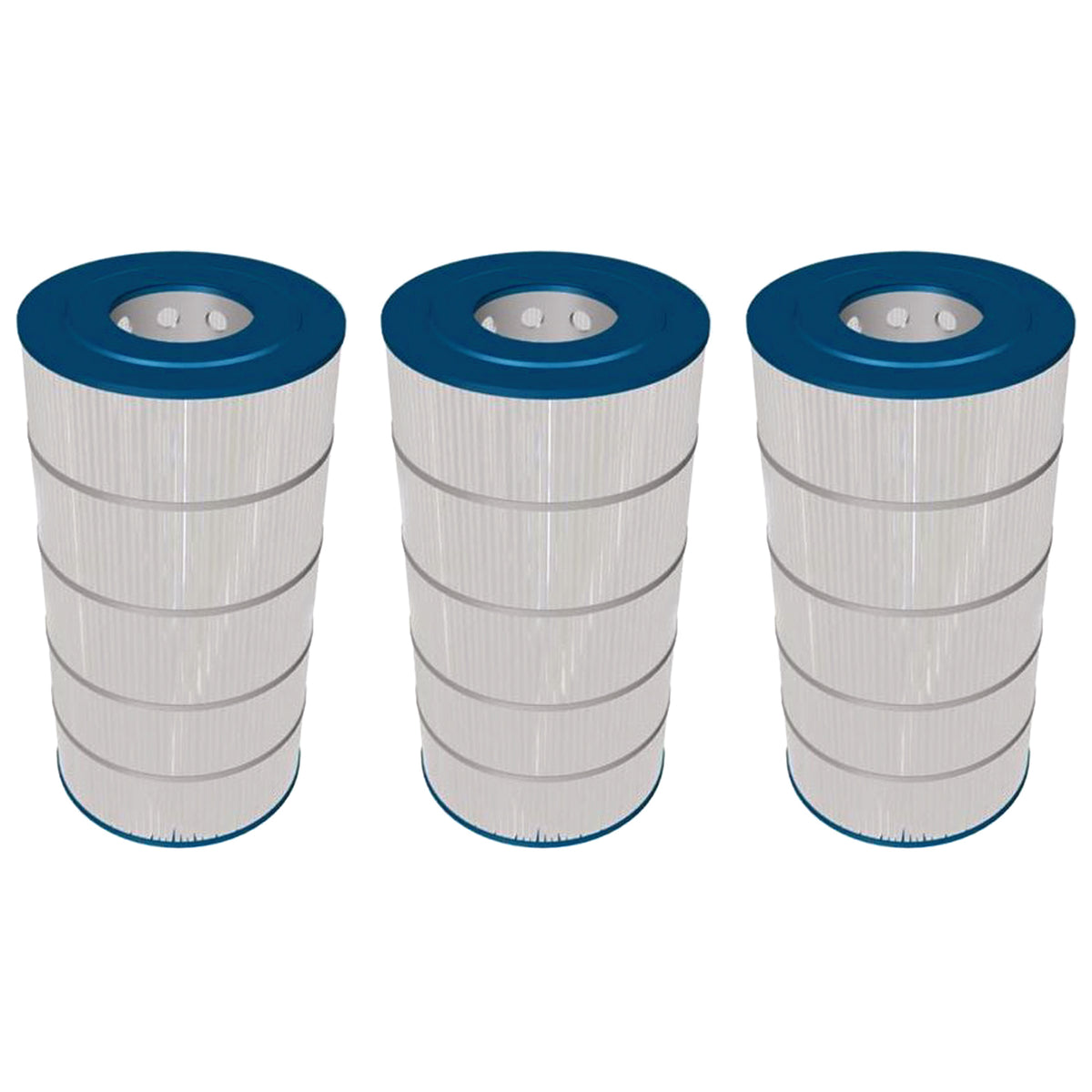 Hayward 100 Square Foot Replacement Swimming Pool Filter Cartridge (3 Pack)