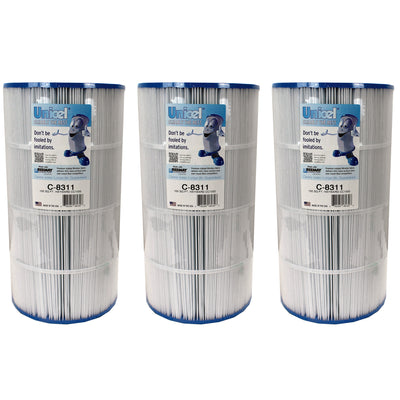Unicel Spa Replacement Cartridge Filter 100 Sq Ft Hayward Xstream (3 Pack) - VMInnovations