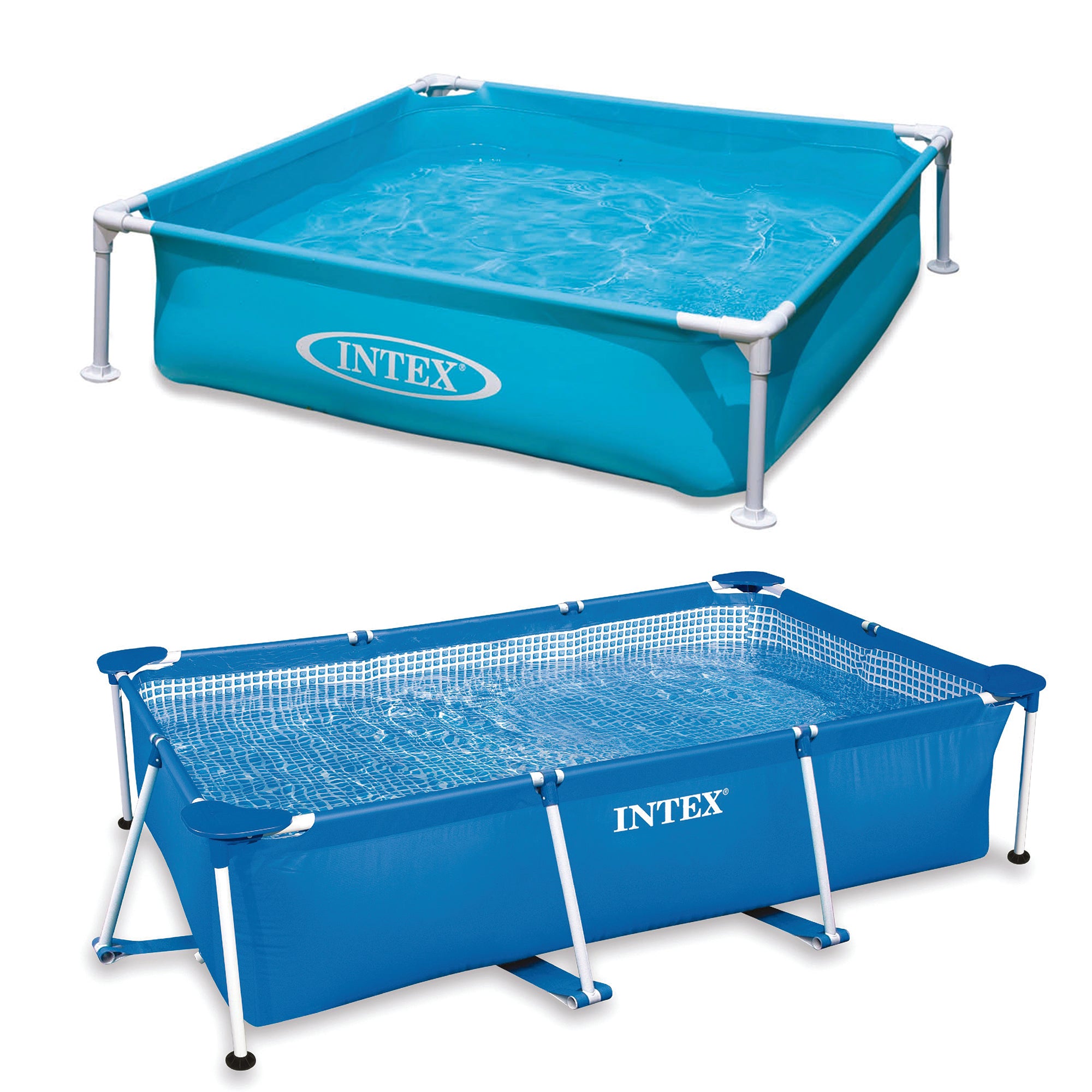 Above Ground Baby Splash Swimming Pool + Kiddie Beginner Frame Swimming Pool