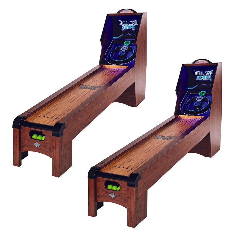Lancaster 108 Inch Classic Arcade Roll and Score Ball Game Machine Table (2Pk)