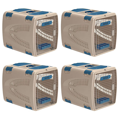 Suncast Deluxe Small Animal Travel Pet Carrier w/ Food & Water Tray (4 Pack)
