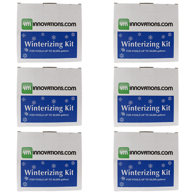 VMInnovations Swimming Pool Winterizing Chemical Treatment Closing Kit (6 Pack)