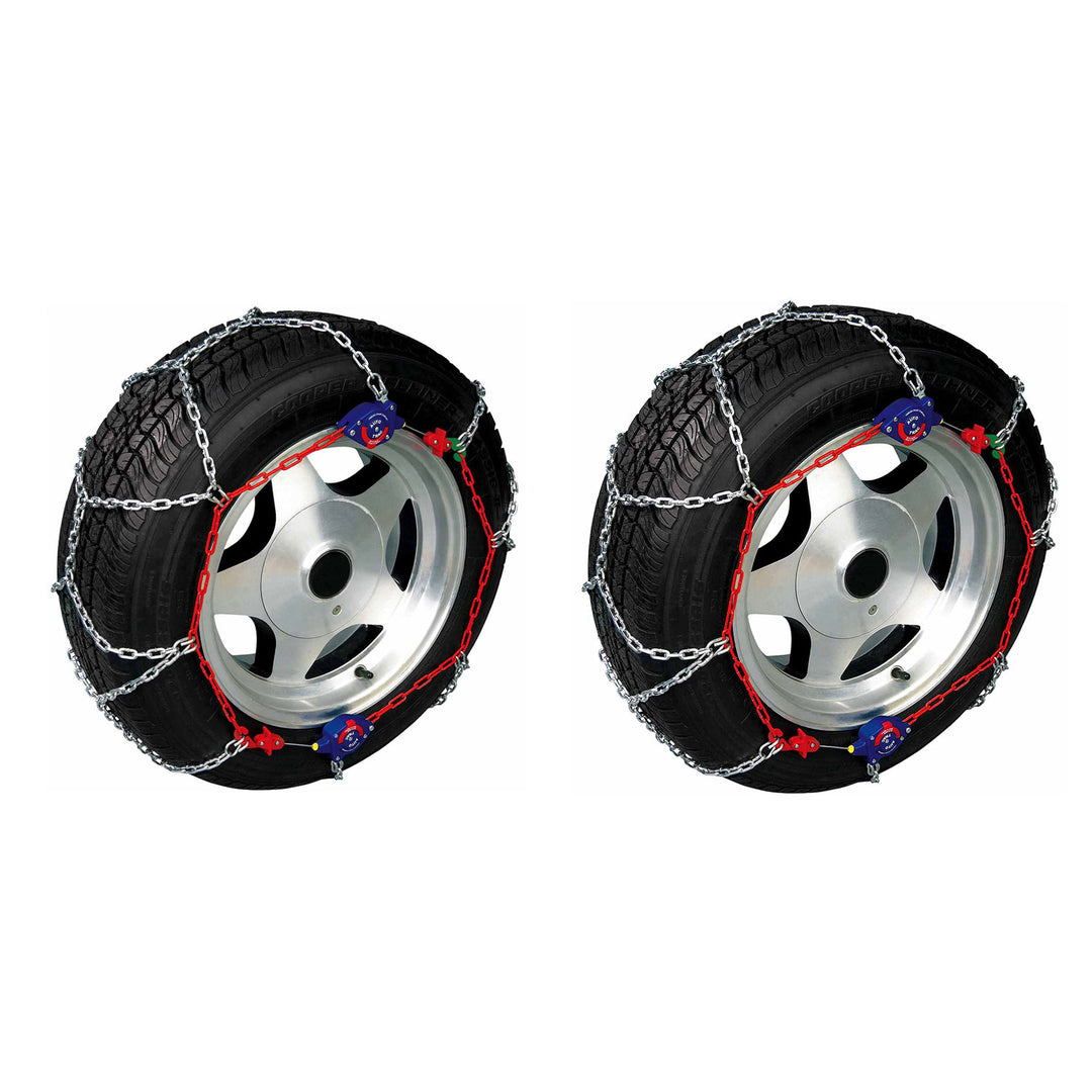 Auto-Trac 155505 Series 1500 Pickup Truck/SUV Snow Tire Chains, 4 Pack