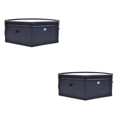 JLeisure Aegean 1,200 Liter 65 inch 6 Person Rigid Foam Wall Hot Tub Spa(2 Pack) - VMInnovations
