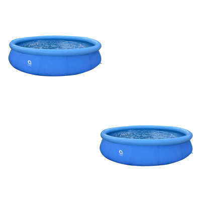 JLeisure 15Ft x 36" Prompt Set Inflatable Outdoor Backyard Swimming Pool(2 Pack) - VMInnovations