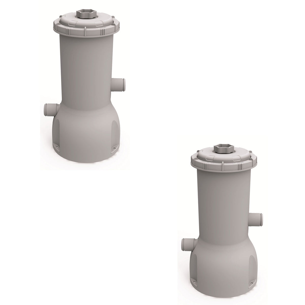 JLeisure Clean Plus 530 GPH Above Ground Swimming Pool Filter Pump (2 Pack)