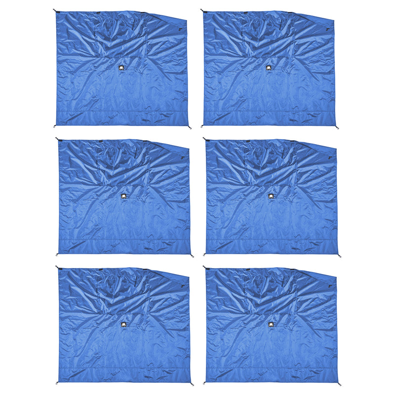 Clam Quick-Set Screen Hub Blue Fabric Wind & Sun Panels, Accessory Only (6 Pack)