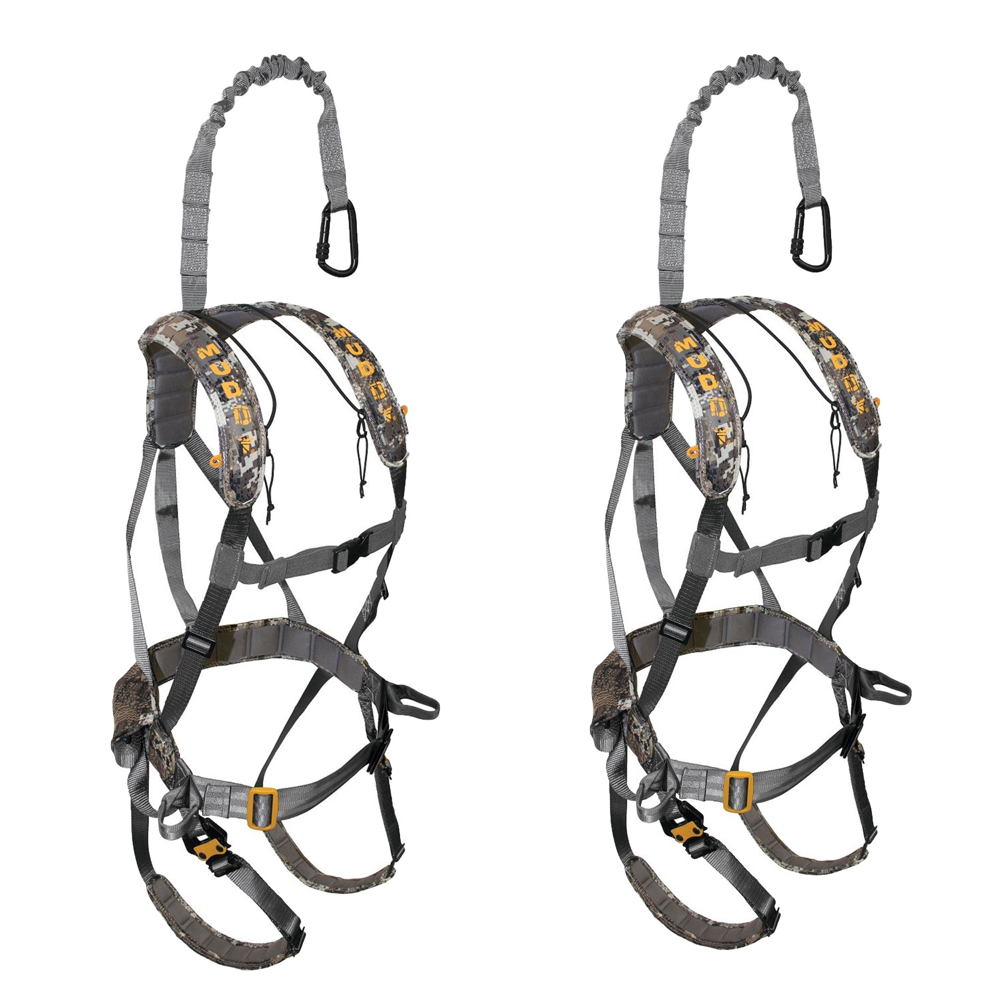 Muddy Ambush MSH500 Hunting Quick Release Deer Stand Safety Harness  (2 Pack) - VMInnovations