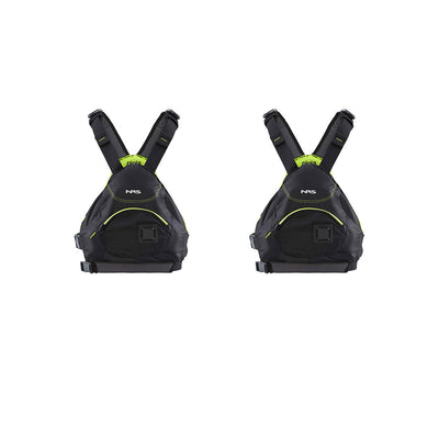 Sea Eagle 370 Pro Inflatable Kayak with NRS Small/Medium Life Vest (2 Pack)