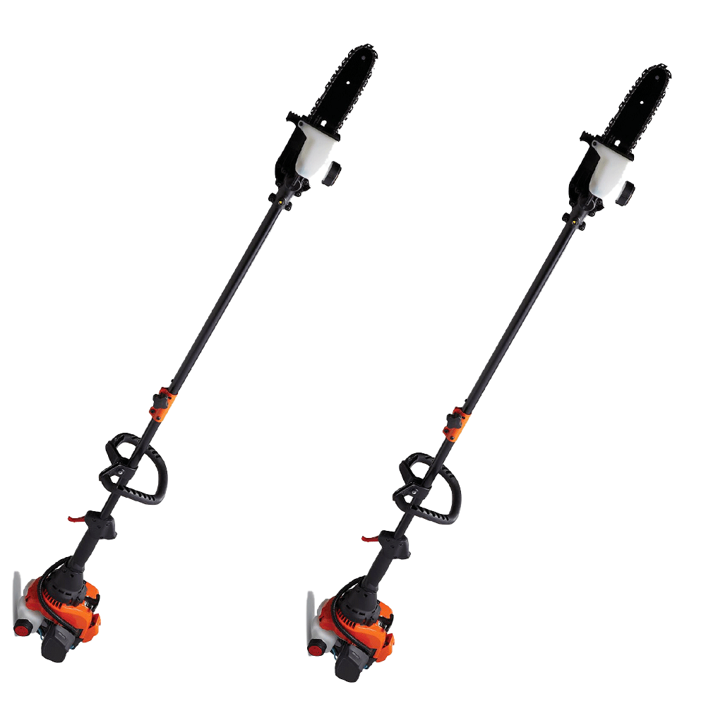 Remington RM2510 Rustler Gas Curved Shaft String Trimmer Edger, Orange (2 Pack)