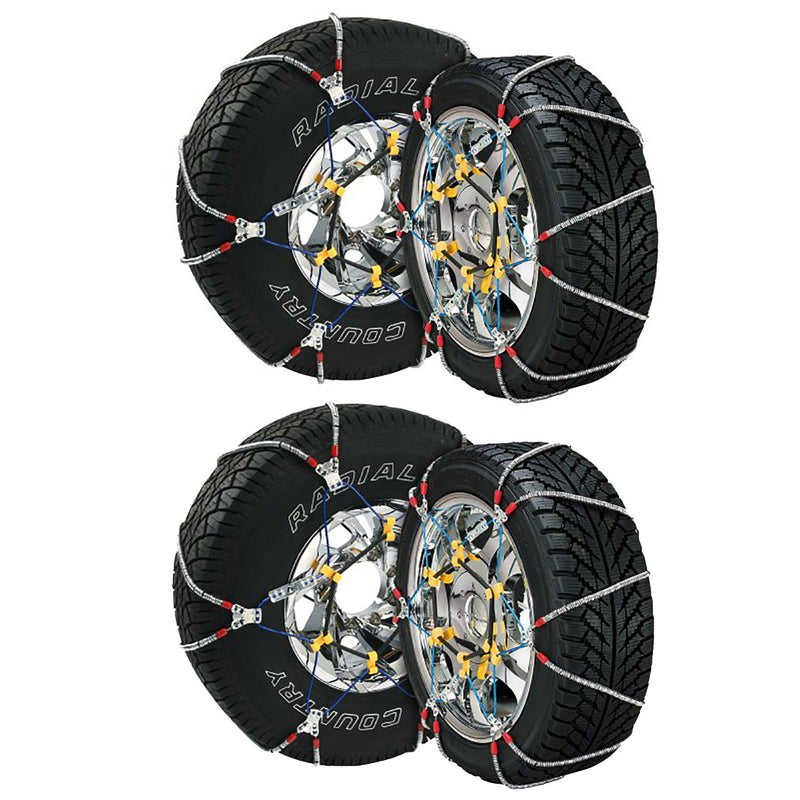 Security Chain SZ451 Super Z6 Car Truck Snow Radial Cable Tire Chain, 4 Pack