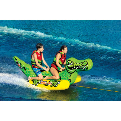 WOW Watersports Mega Ducky Boating Tube and Big Al Junior Alligator Inner Tube - VMInnovations