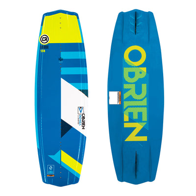 O'Brien 138 Centimeter Boating Wakeboard Package Clutch Boot Bindings (Open Box)