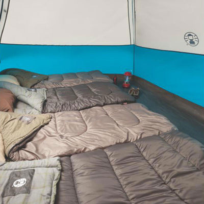 Coleman Longs Peak 6-Person Fast Pitch Camping Dome Tent, 10' x 10' (Open Box)
