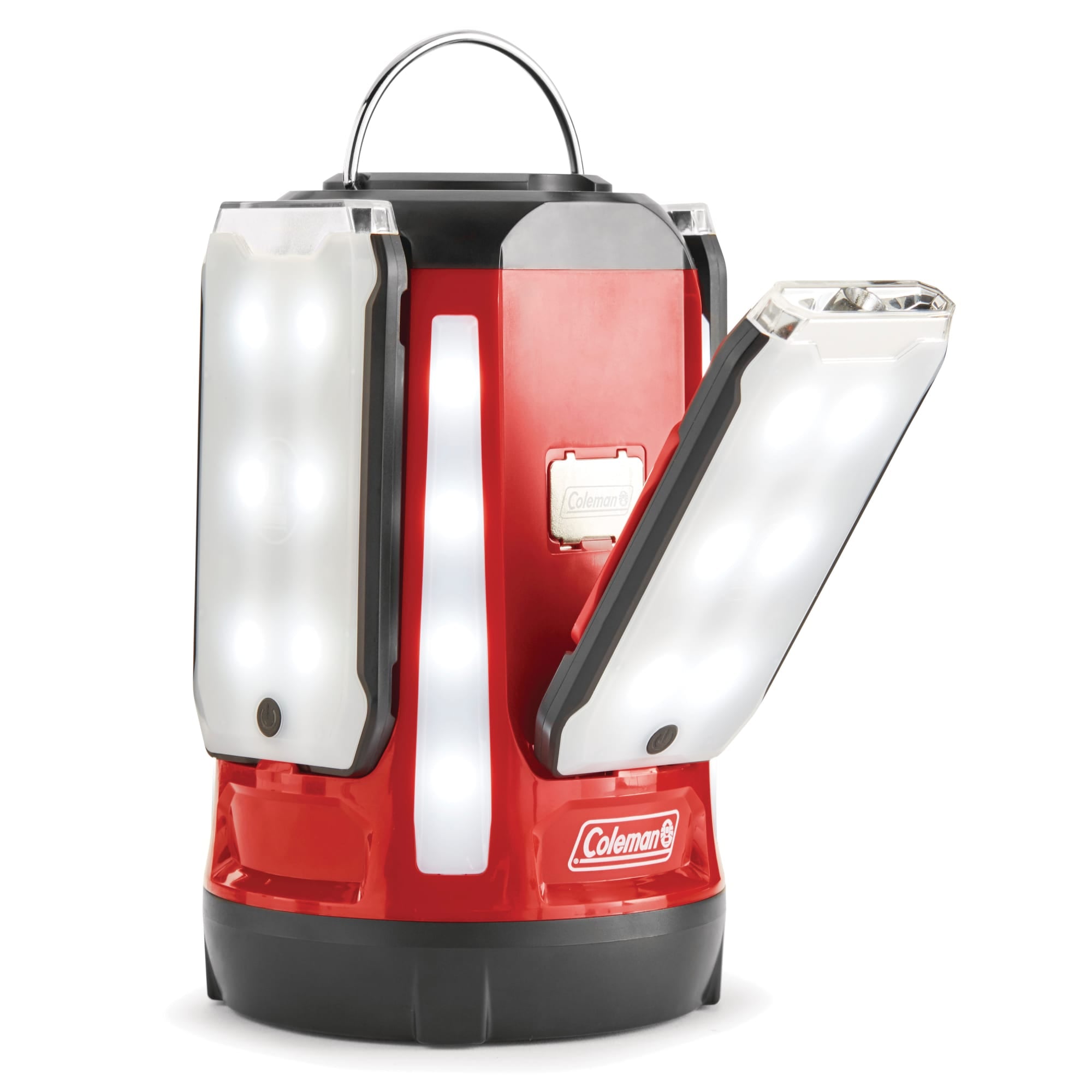 Coleman Quad Panel 800L LED Lantern, Outdoor Camping Light with 4 Panels and USB - VMInnovations