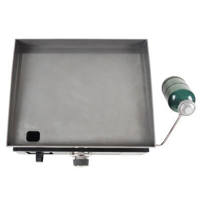 Razor Griddle 19 Inch Portable 1 Burner LP Propane Gas Grill, Steel (For Parts) - VMInnovations