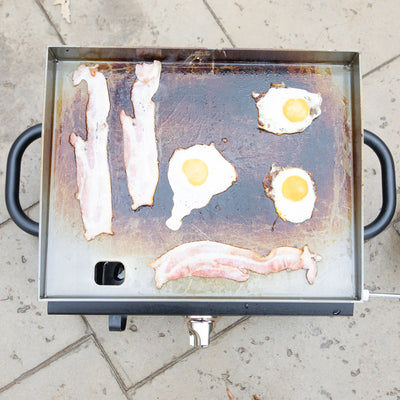 Razor Griddle 19 Inch Portable 1 Burner LP Propane Gas Grill, Steel (For Parts)