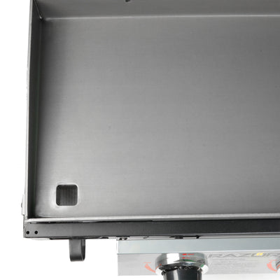 Razor Griddle GGT2130M 25 Inch Portable 2 Burner LP Propane Gas Grill, Steel - VMInnovations