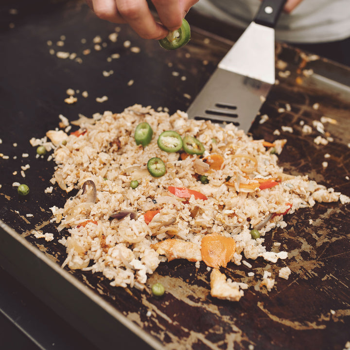 Razor Griddle 25 Inch Portable 2 Burner LP Propane Gas Grill, Steel (Used) - VMInnovations