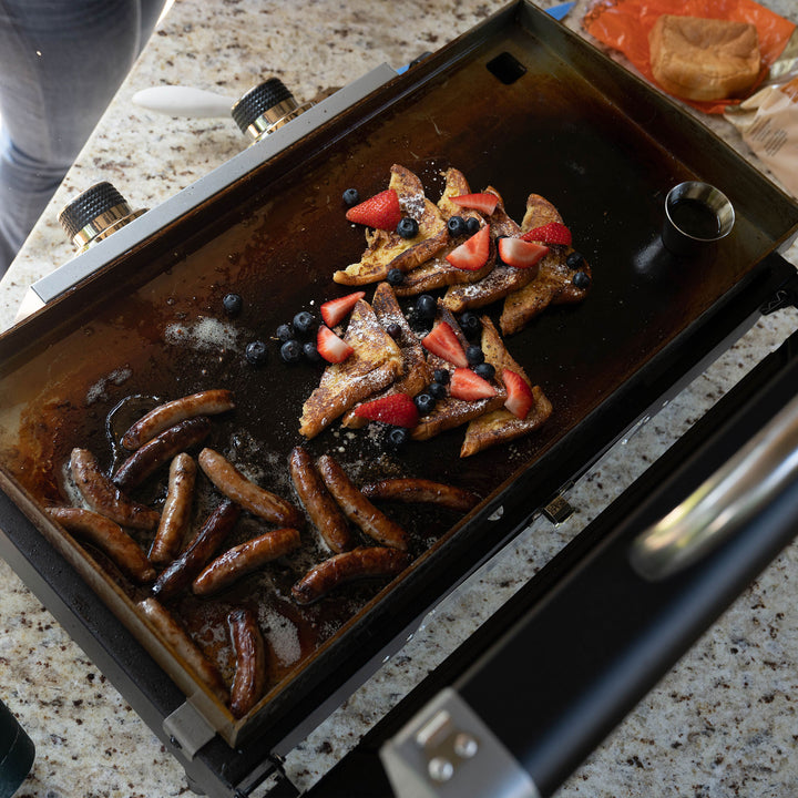 Razor Griddle GGT2131M 25 Inch Portable 2 Burner Gas Grill, Steel (Open Box) - VMInnovations