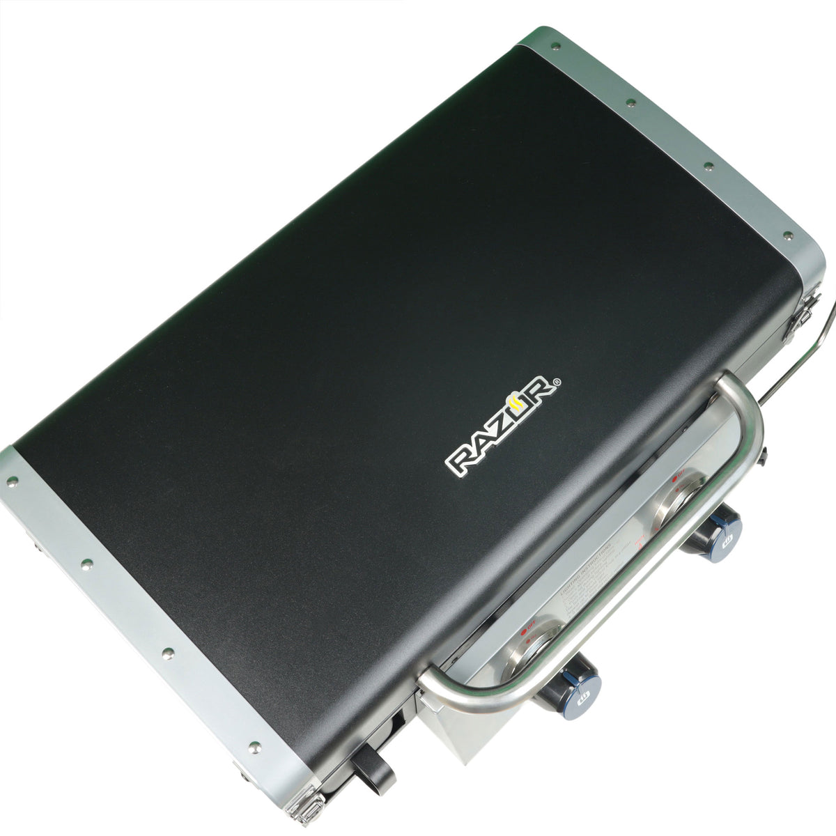Razor Griddle GGT2131M 25 Inch Portable 2 Burner Gas Grill, Steel (Open Box)