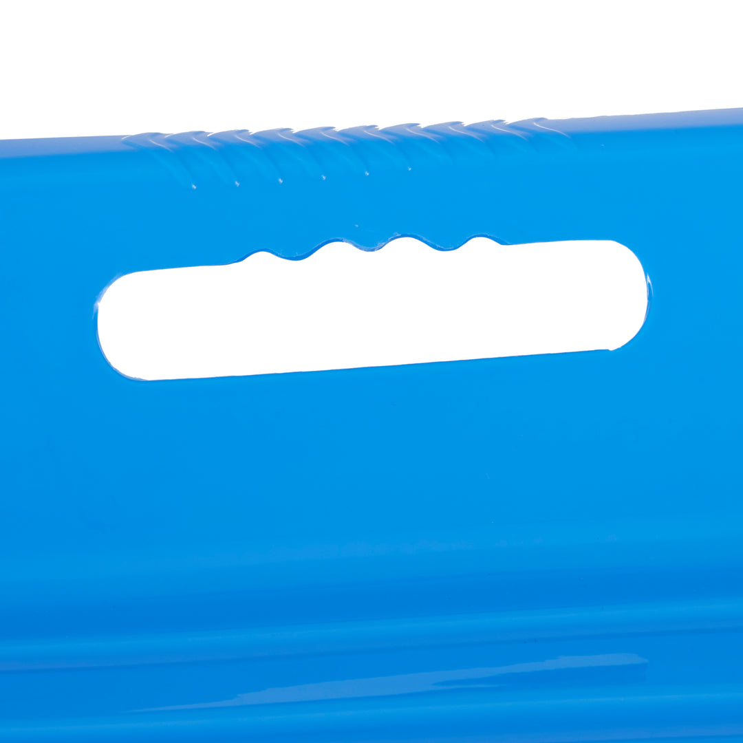 Slippery Racer Downhill Xtreme Adults and Kids Toboggan Snow Sled, Blue (Used) - VMInnovations